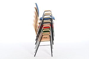 Gestapelt beansprucht der Atlanta wenig Platz